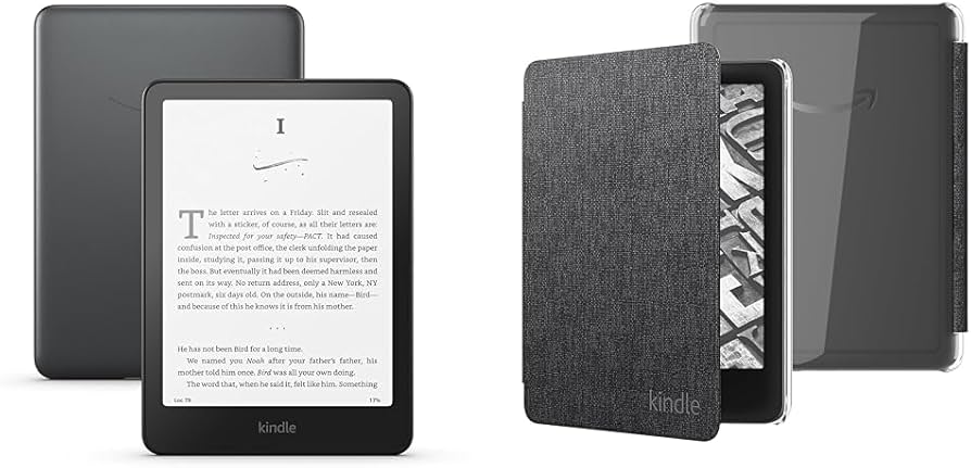 Amazon.com: Kindle Paperwhite Clear Case Bundle: Includes Amazon