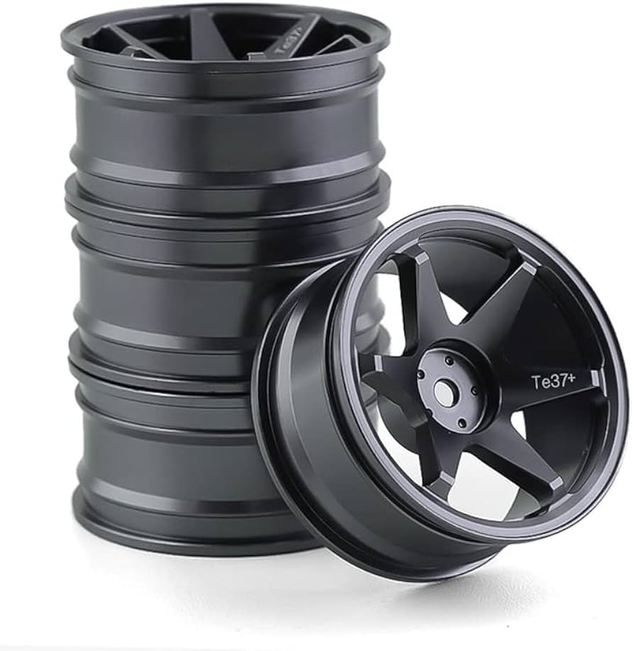 Amazon | SHEAWA タミヤ 1/10 TT-02 RCカー用 ホイールリム 4個 金属製