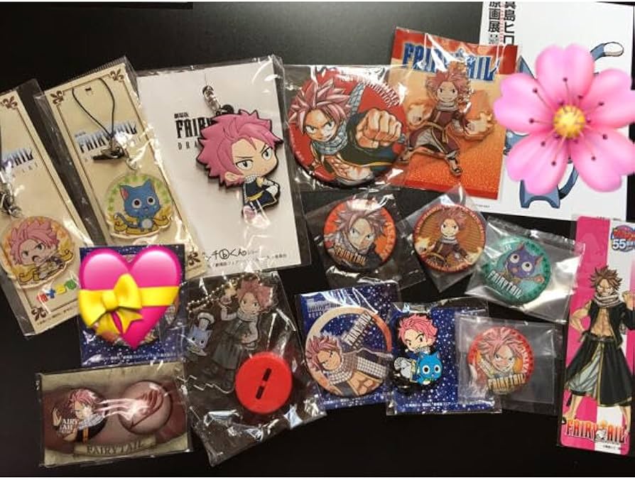 Amazon.co.jp: フェアリーテイル FAIRY TAIL ナツ ハッピー セット