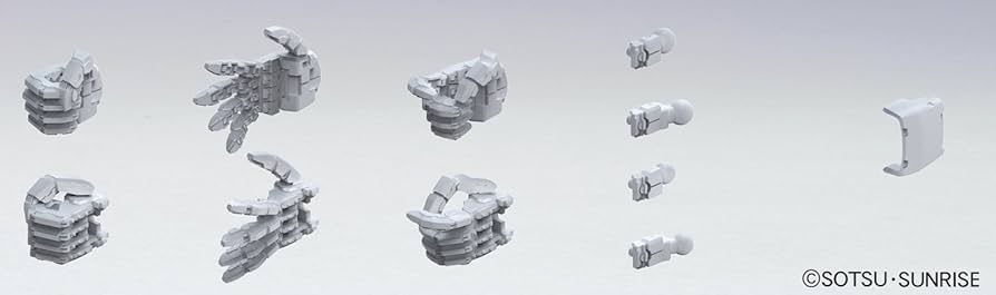 Amazon.com: Bandai Hobby HD MS Hand 01 Zeon Builders Parts (1/144