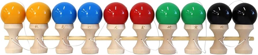 Amazon | ラングスジャパン(RANGS) 10連けん玉 カラー | けん玉 | おもちゃ