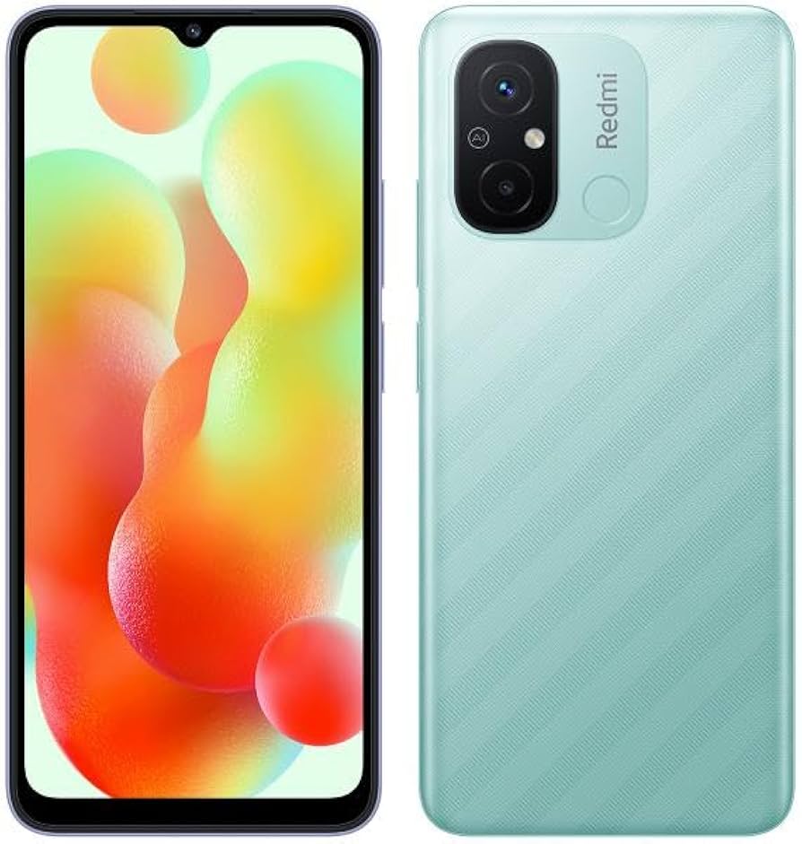 Amazon | Xiaomi スマートフォン Redmi 12C Mint Green 3+64GB