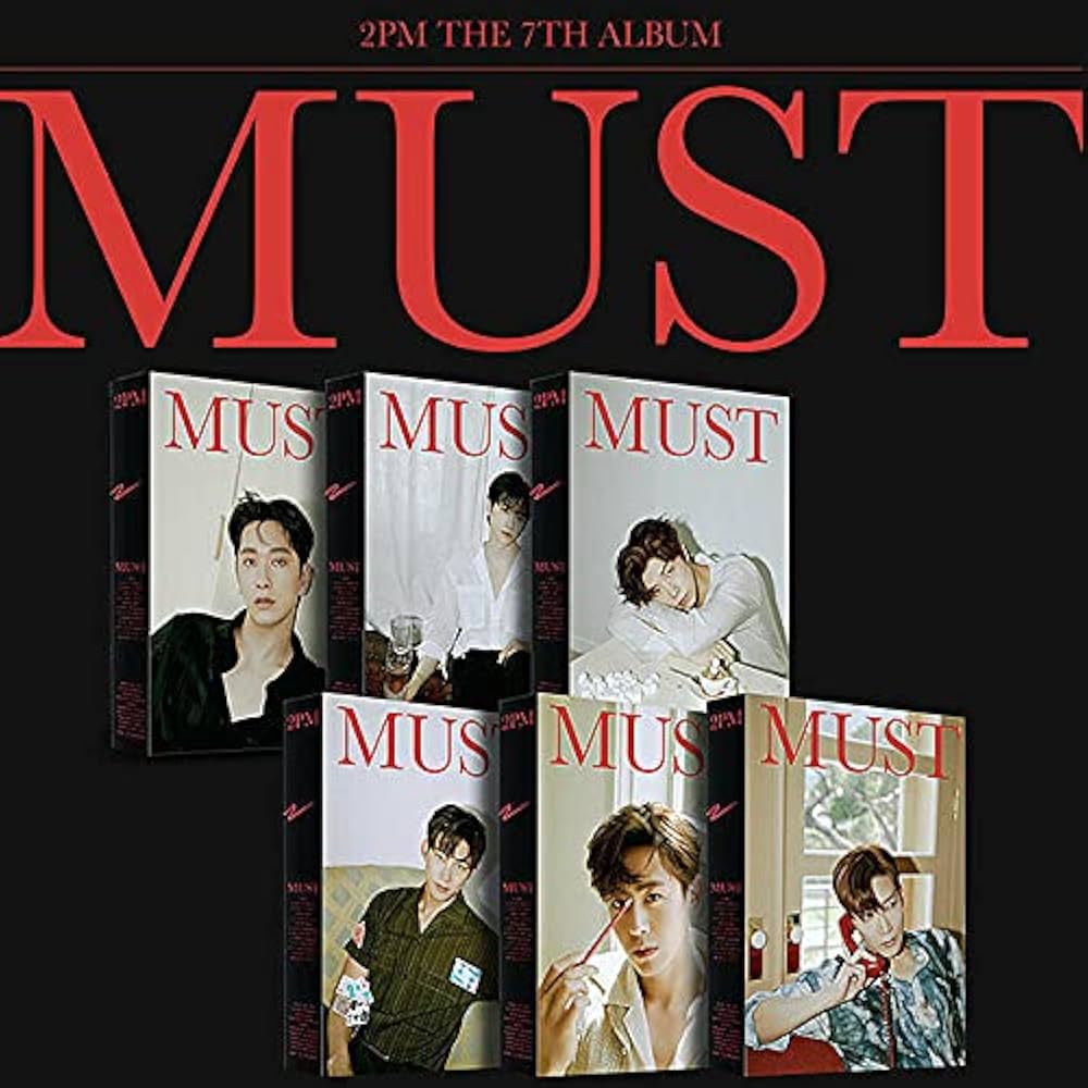 2PM - 2PM MUST 7th Album LIMITED EDITION [ RANDOM ].VER. 1 CD+84p