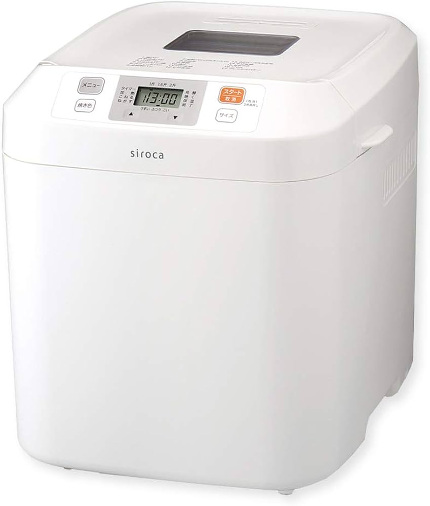 Amazon | シロカ 全自動ホームベーカリー SB-111 ホワイト
