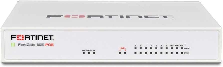 Amazon.com: Fortinet FortiGate-60E / FG-60E Next Generation (NGFW