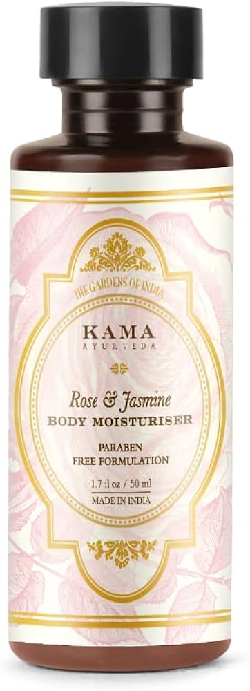 Amazon.com : Kama Ayurveda Rose and Jasmine Body Moisturiser, 50ml