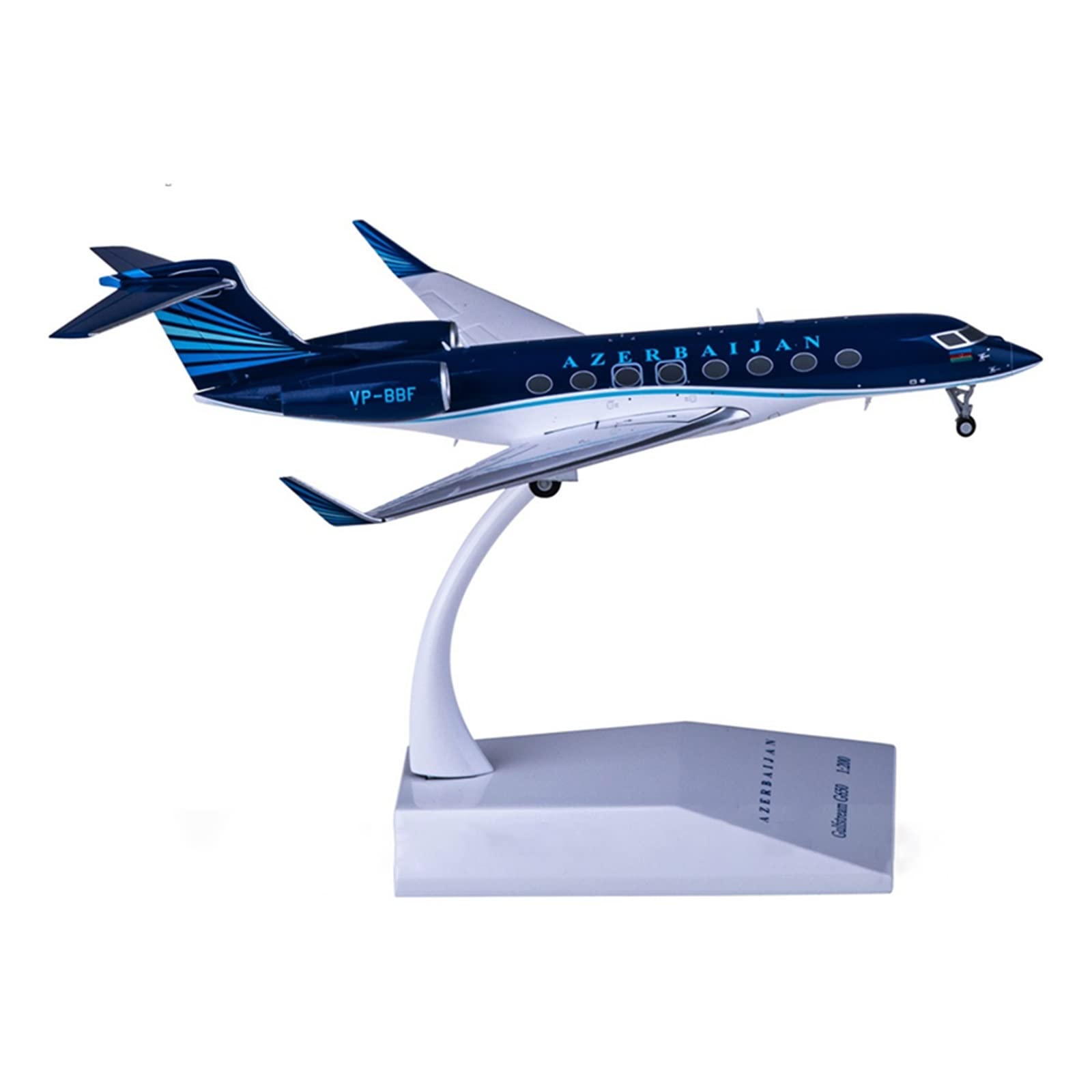 Amazon.com: 1:200 Scale Guifstream G650 VP-BBF Azerbaijan Airplane