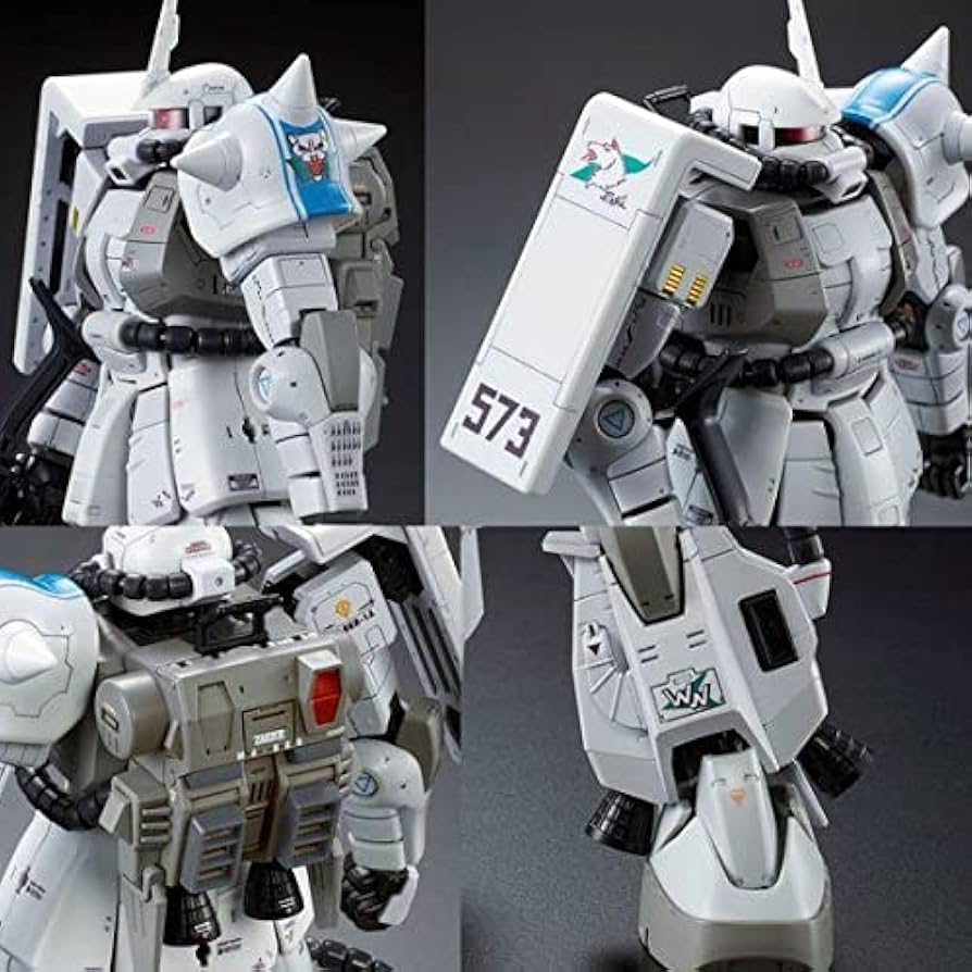Amazon.co.jp: RG 1/144 MS-06R-1A シン マツナガ専用ザクII/白狼 MSV