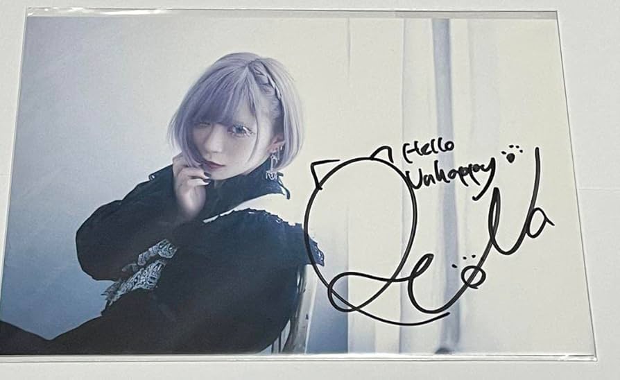 ReoNa 3rdシングル「NULL」 直筆サイン入りポスター ReoNa 3rdシングル