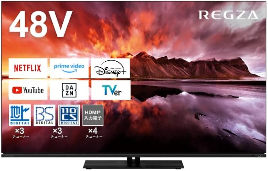 Amazon.co.jp: REGZA 48インチ 有機EL 48X8900N スマートテレビ Dolby