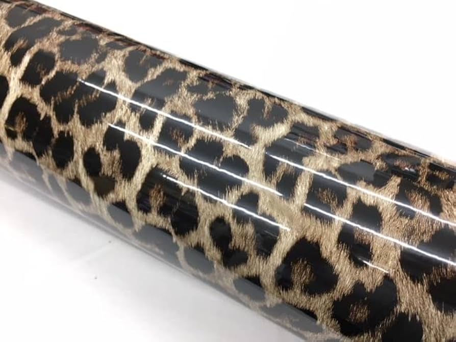 Amazon.co.jp: カッティングシートヒョウ柄152cm×30cm レオパード