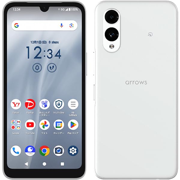 Amazon | Softbank版 arrows We2 A402FC SIMフリースマホ（ミスト