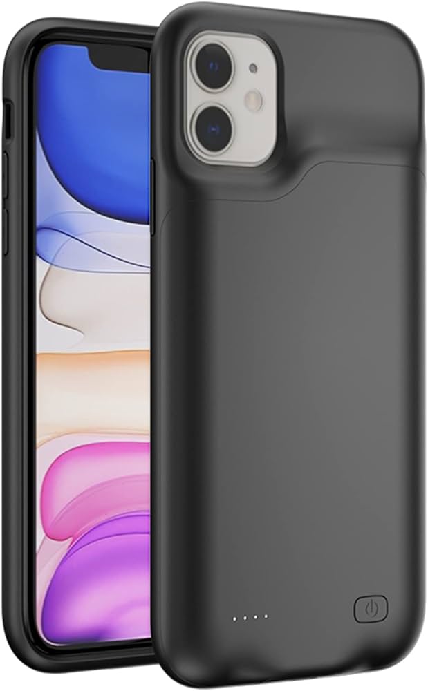 Amazon | ケース型バッテリー iPhone 12/12pro 対応 シリコン 薄型