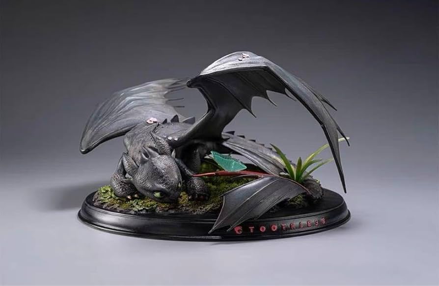 Amazon.co.jp: ヒックとドラゴン Gamma Toothless スタチュー