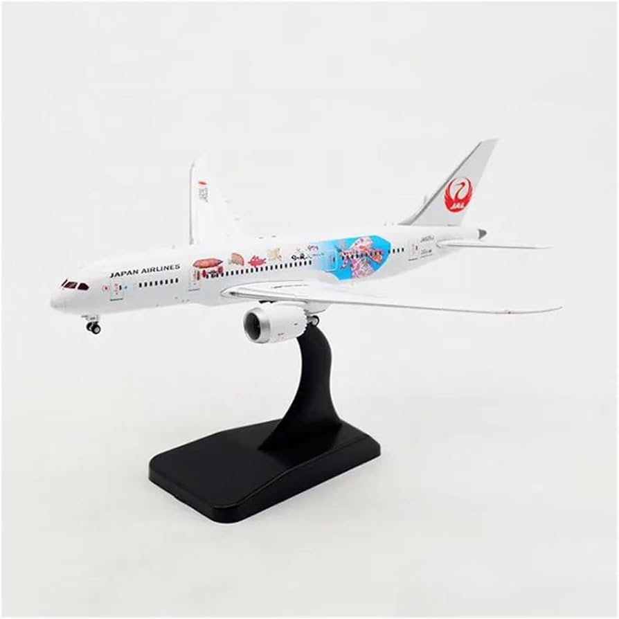 Amazon.co.jp: 航空機 1:400 スケール 787-8 JA828J 飛行機模型飛行機