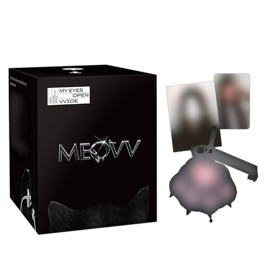 MEOVV - 1st EP Album [MY EYES OPEN VVIDE] (JELLY PAW Ver.) Outer