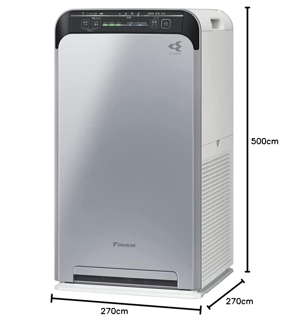 Amazon.co.jp: ダイキン UVストリーマ空気清浄機 シルバー/ホワイト