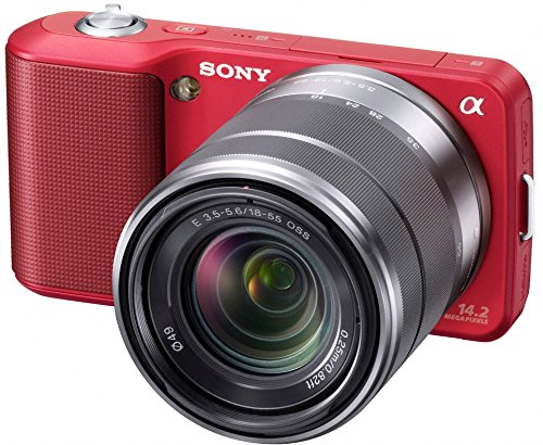 Amazon.co.jp: SONY デジタル一眼α NEX-3 ズームレンズキット レッド