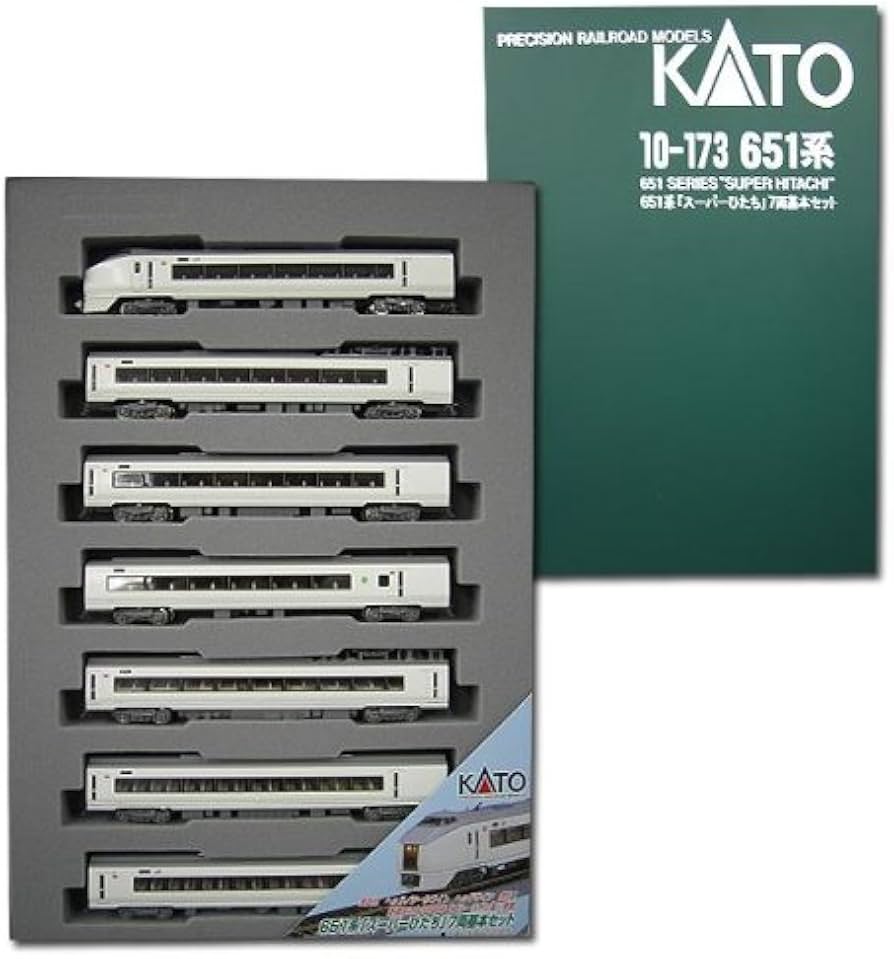 Amazon.co.jp: 【カトー】651系「スーパーひたち」7両基本セット (10