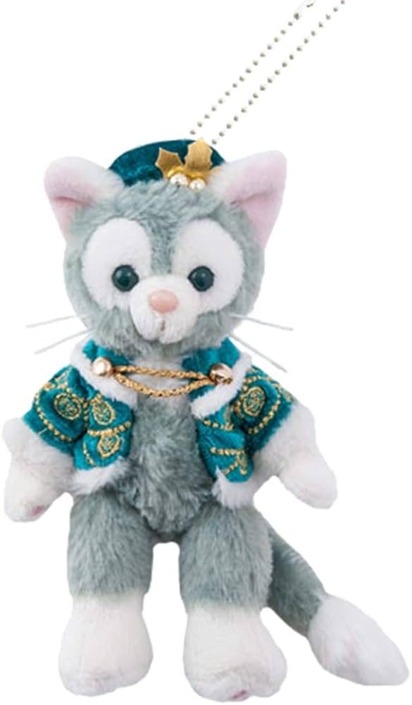 Amazon | ダッフィー の クリスマス 2019 ぬいぐるみバッジ