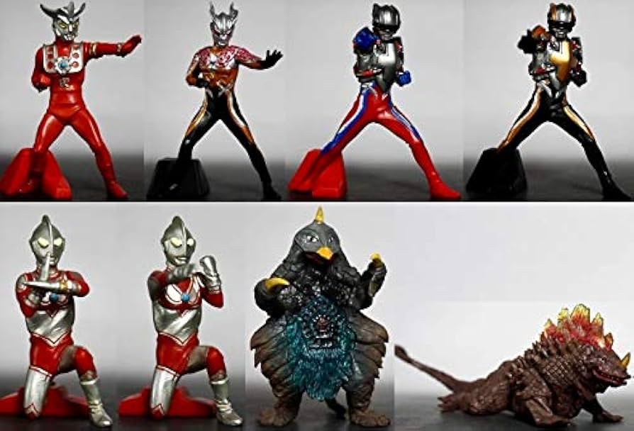 Amazon.co.jp: ガシャポン DG ウルトラマン4 全8種 : おもちゃ
