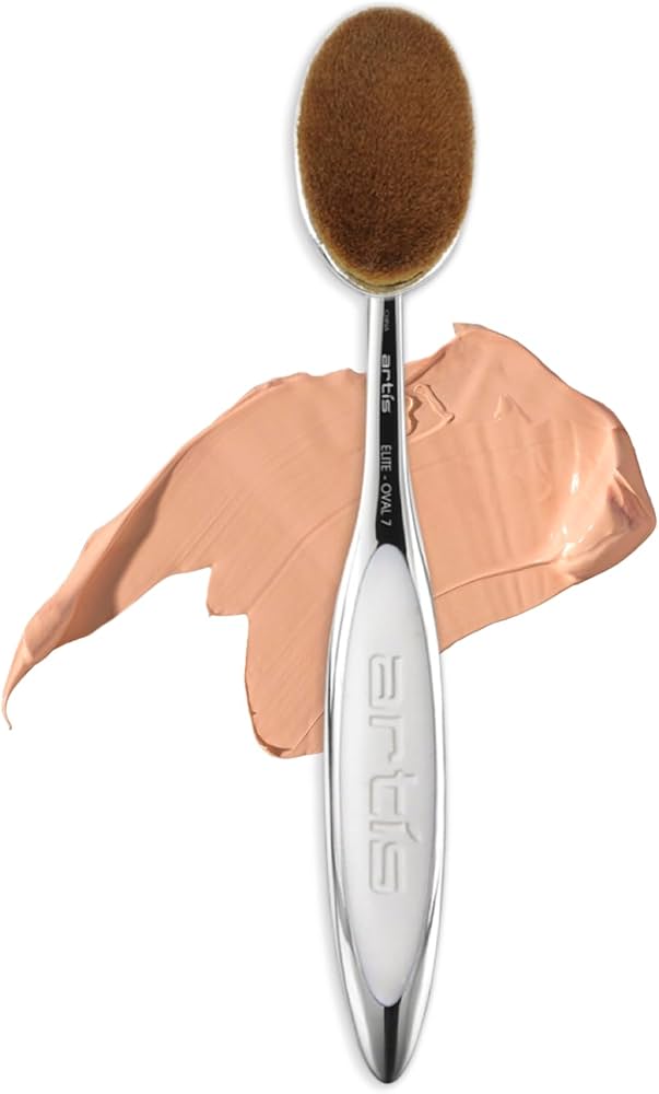 Amazon.com: Artis Elite Oval Brush 7 - Mirror, 1 Pc Makeup Brush