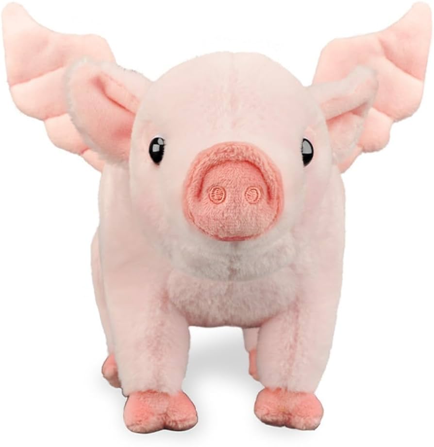 Amazon.co.jp: ZCPACE かわいい豚のぬいぐるみ - 11インチ かわいい