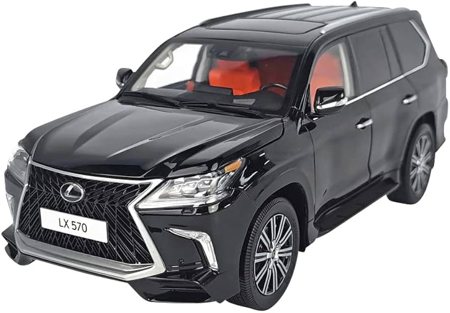 Amazon | LCD MODELS 1/18 レクサス LX570 ブラック 完成品 | ミニカー