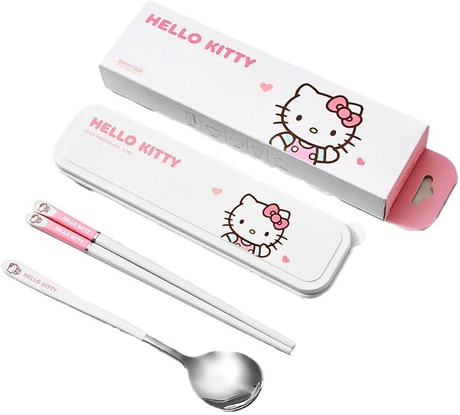 Amazon｜ハローキティ マイメロディ シナモロール カトラリーセット