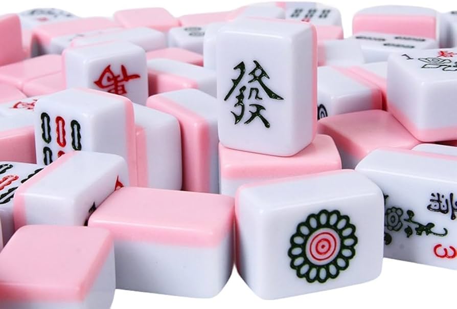 Amazon | loyfreeyo 麻雀牌 麻雀セット マージャンセット 収納袋付き