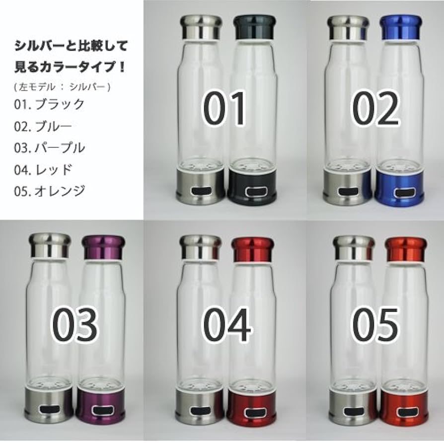 Amazon.co.jp: エイチツープラス(h2plus) 水素生成器 ガラスボトル USB