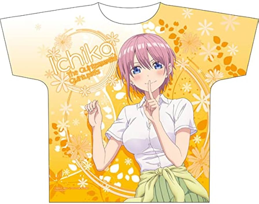 Amazon.co.jp: TVアニメ「五等分の花嫁」 フルグラフィックTシャツ