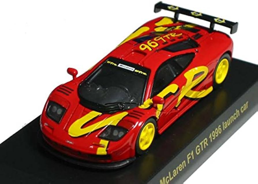Amazon.co.jp: 京商 1/64 マクラーレン F1 GTR レーシング ミニカー