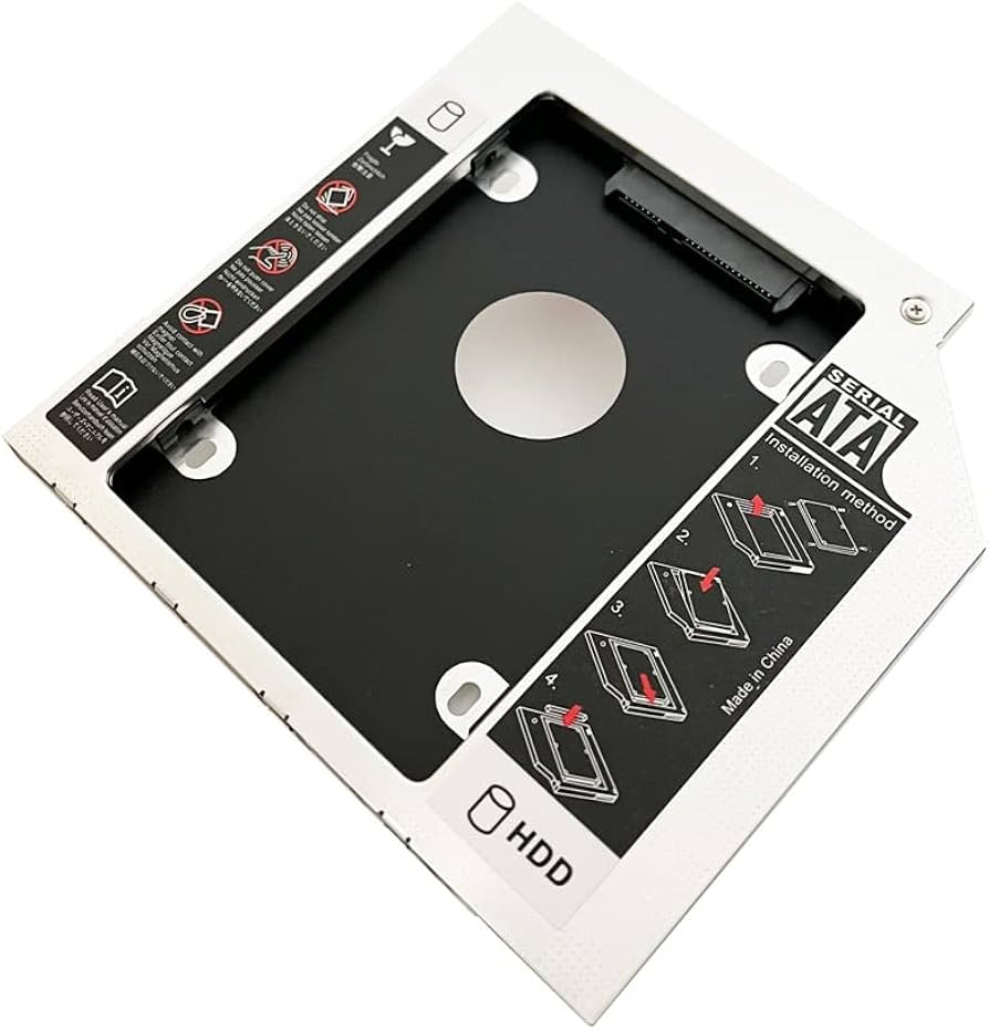Amazon.com: DY-tech 2nd Hard Drive Frame HDD SSD Optical Bay Caddy