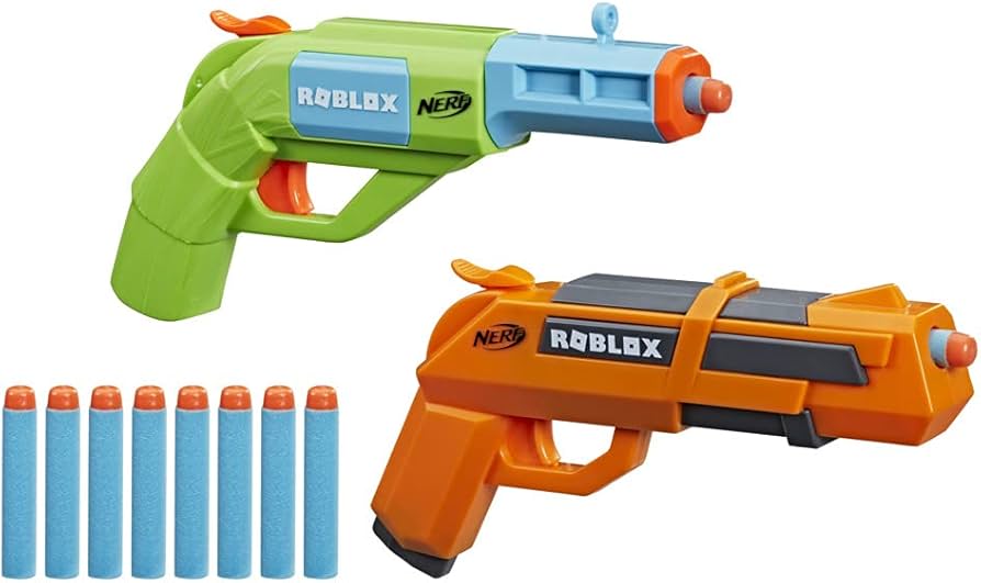 Amazon.com: Nerf F2479EU4 Roblox Jailbreak: Armoury, Includes 2