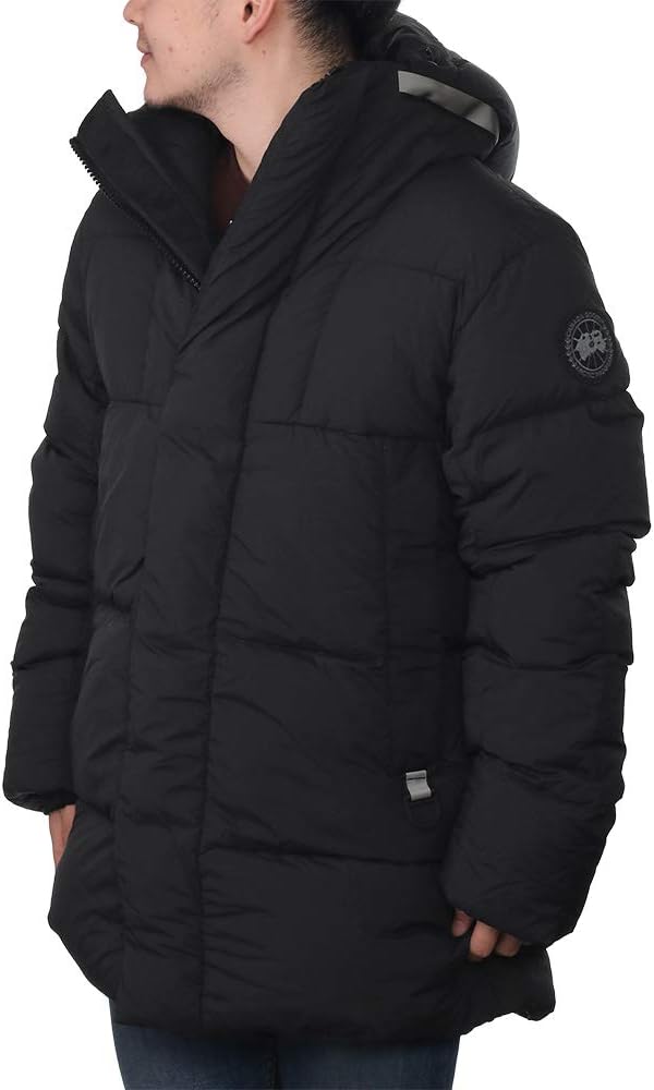 Amazon | [カナダグース] ダウンジャケット メンズ ブラックレーベル