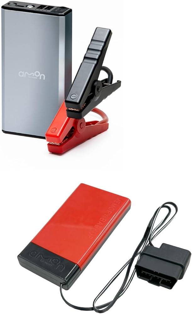 Amazon | 【セット買い】 エーモン(amon) ジャンプスターター シルバー