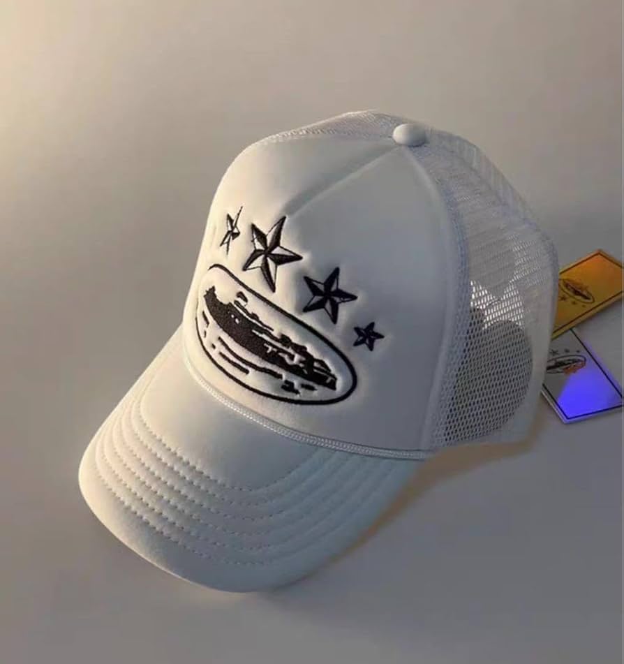 Amazon.co.jp: Corteiz メッシュキャップ ホワイト : ファッション