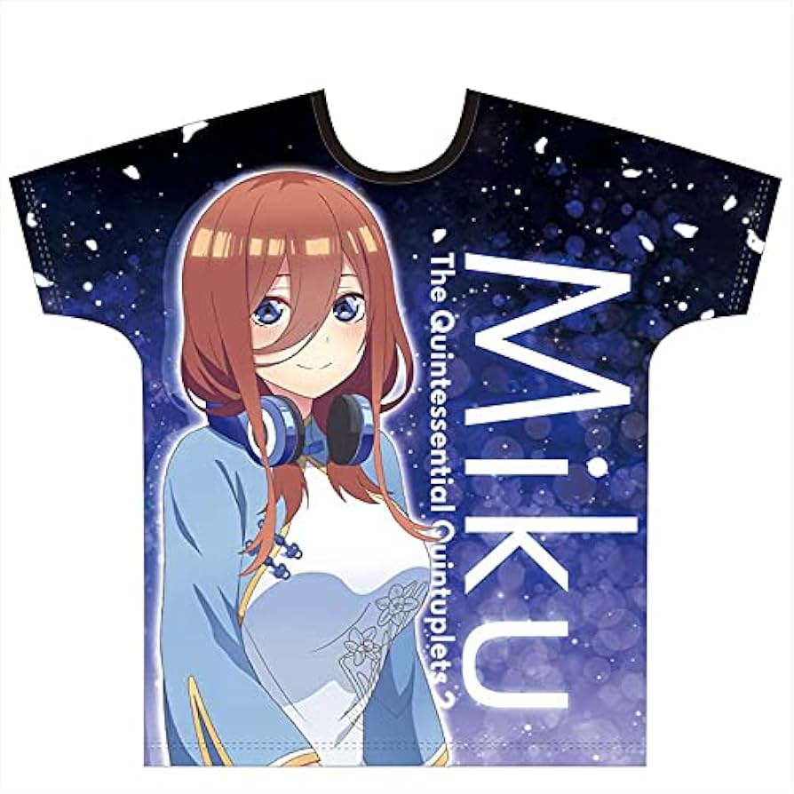 Amazon.co.jp: [azumaker] 五等分の花嫁∬ フルグラフィックTシャツ