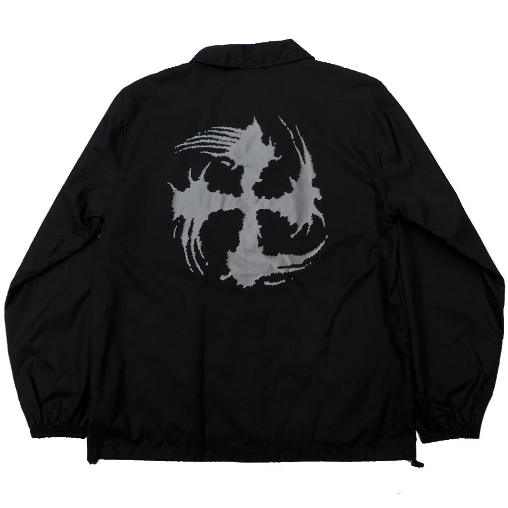 Amazon.co.jp: CPW SKATE SHOP SUGIMANJI WIND BREAKER ブラック 黒x銀