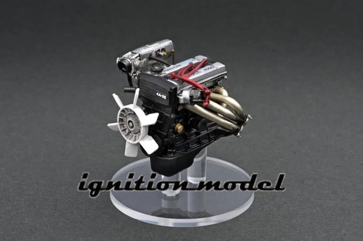 Amazon | イグニッションモデル 1/18 エンジン模型 4A-G Engine Silver