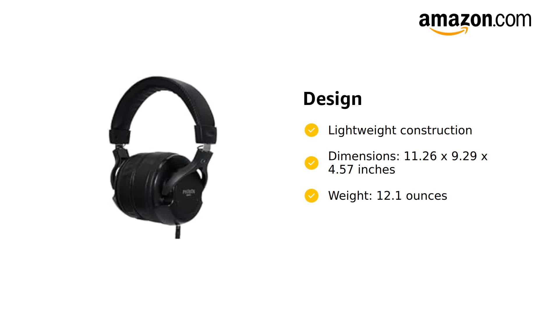 Amazon.com: PHONON SMB-01L Professional Studio Monitoring