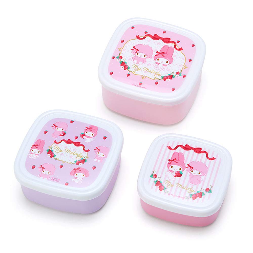 Amazon.co.jp: サンリオ(SANRIO) マイメロディ ランチボックス3個