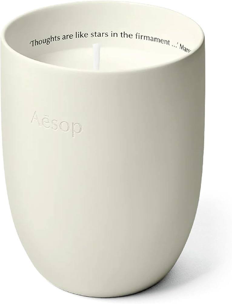 Amazon.com: Aesop Ptolemy Aromatique Candle | Resinous, Earthy
