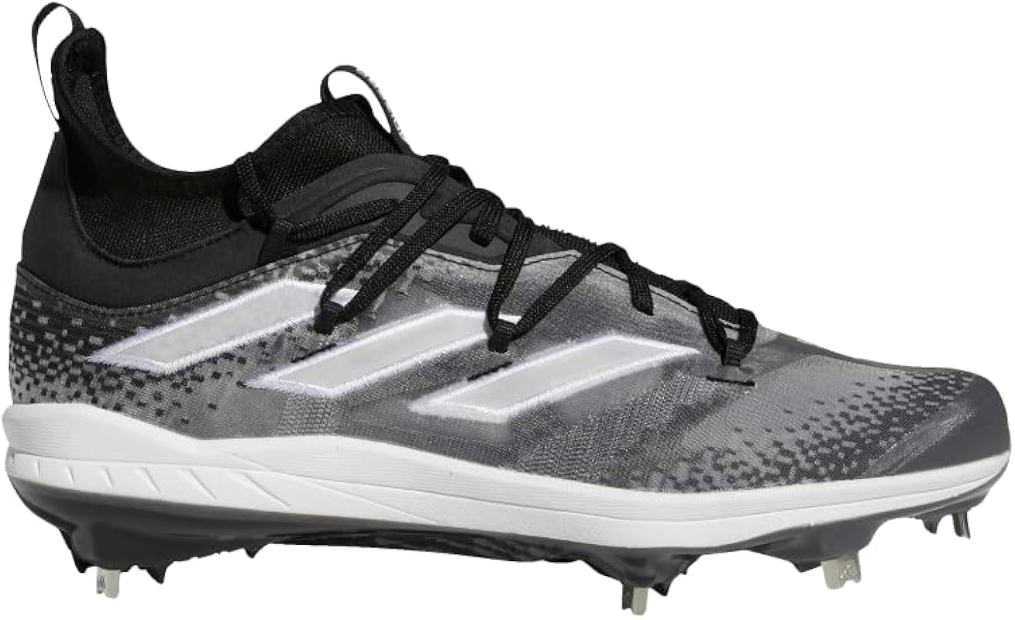 adidas Men's Adizero Afterburner 9 Nwv Baseball Shoe, Black/White
