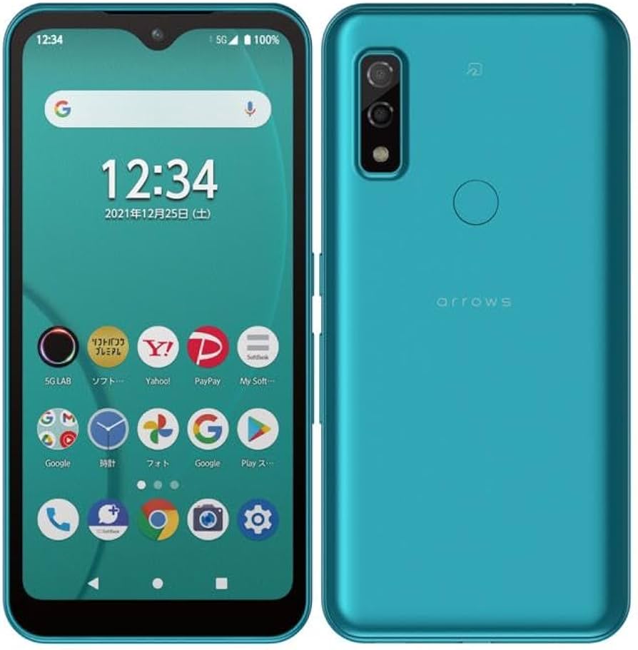 Amazon | SIMフリー arrows We A101FC 【ターコイズ】 Softbank版SIM