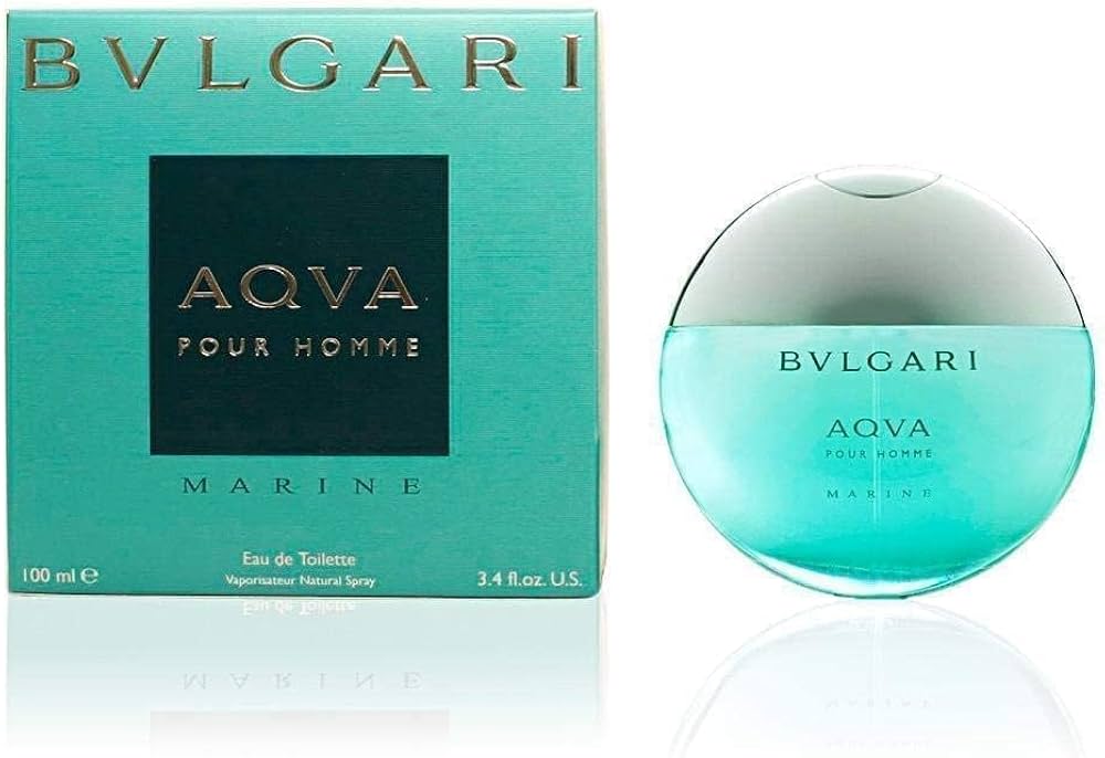 Amazon.com : Bvlgari Aqva Marine Pour Homme by Bvlgari 3.4 Fl Oz