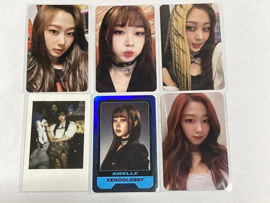 Amazon.co.jp: aespa girls ジゼル トレカ コンプセット : おもちゃ