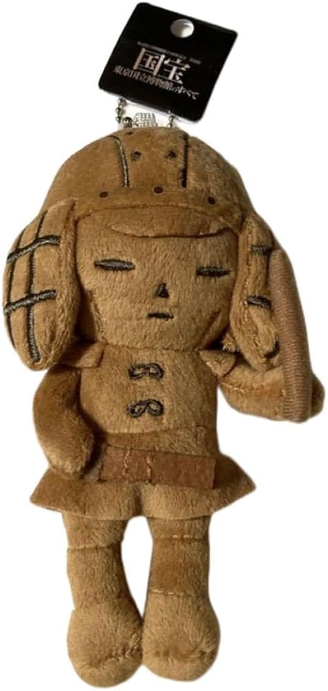 Amazon.co.jp: 東京国立博物館 国宝展 埴輪 挂甲の武人 ぬいぐるみ
