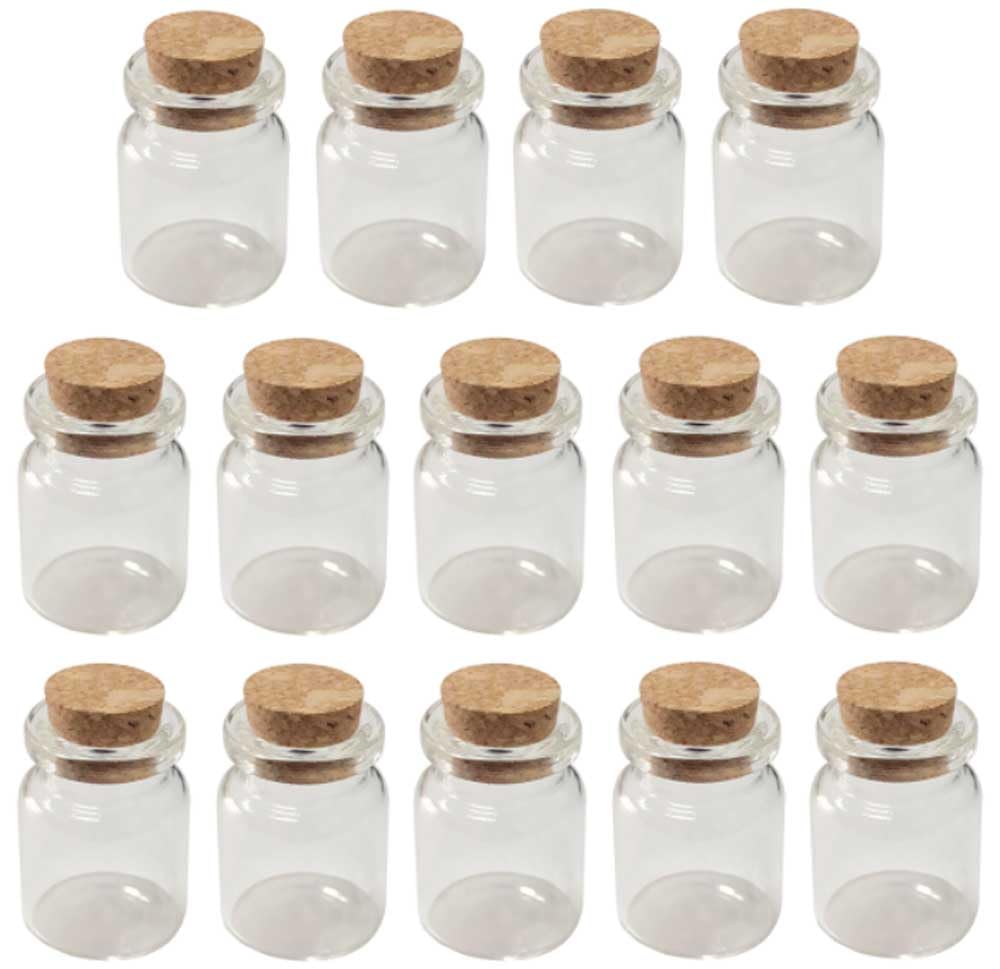 Amazon.co.jp: オーディオファン インテリア ガラス ミニボトル コルク